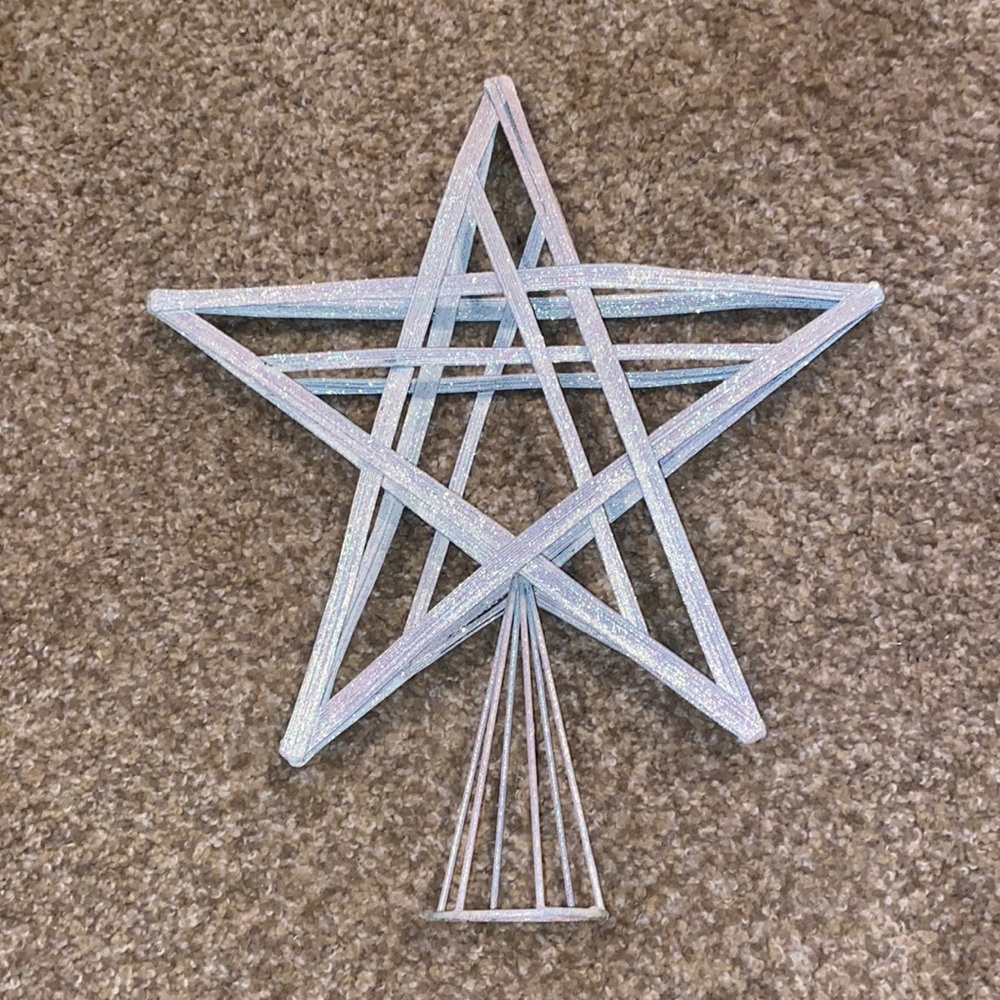 Star Christmas Tree Topper